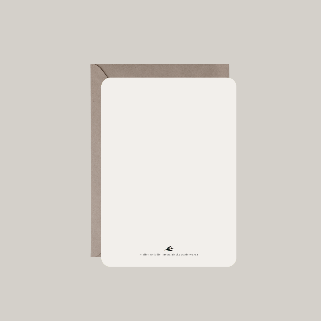 Kaart met envelop | mama