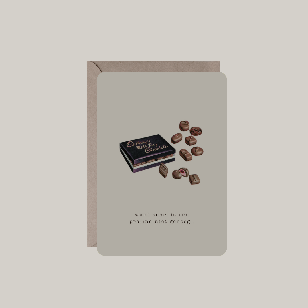 kaart-doosje pralines-retro-vintage