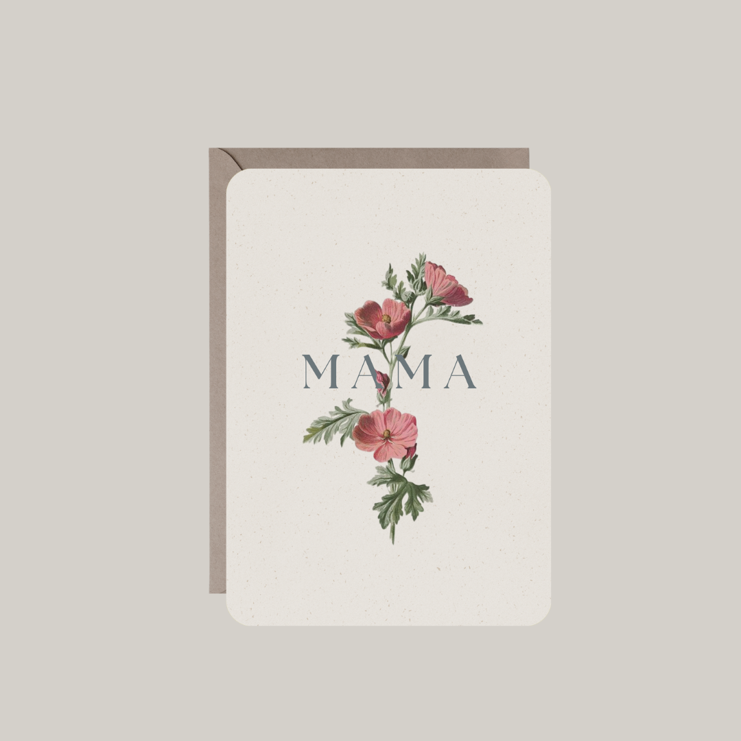 Kaart met envelop | mama