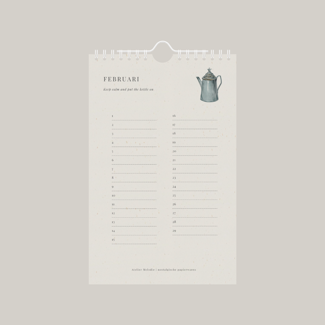 verjaardagskalender-maand februari