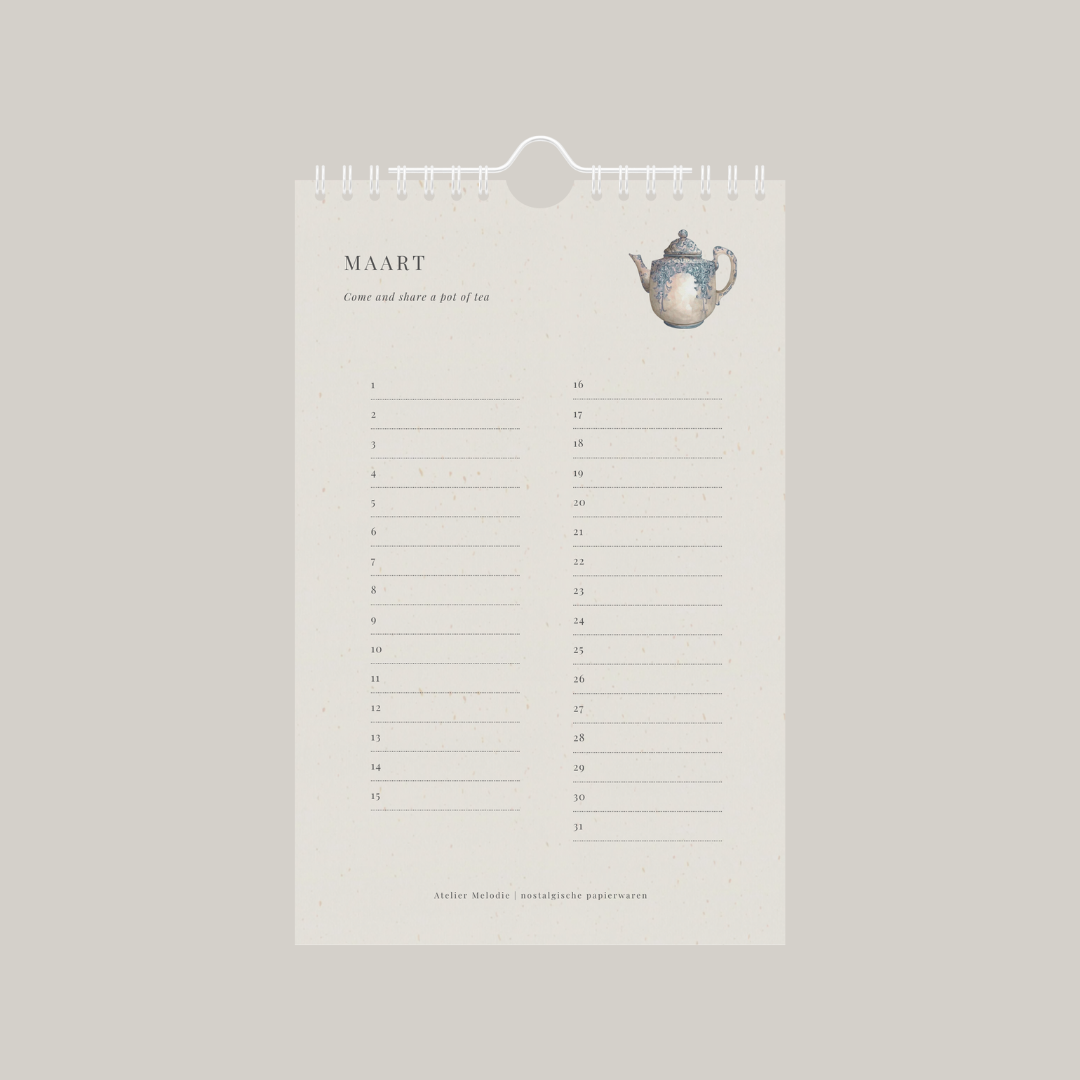 verjaardagskalender-maand maart